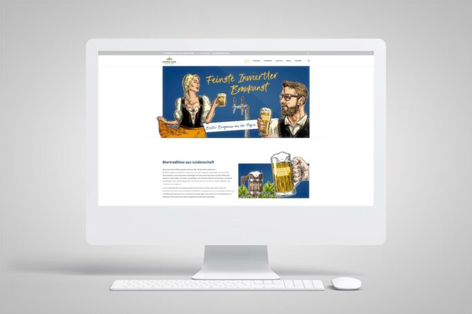 Brauerei Ried Website