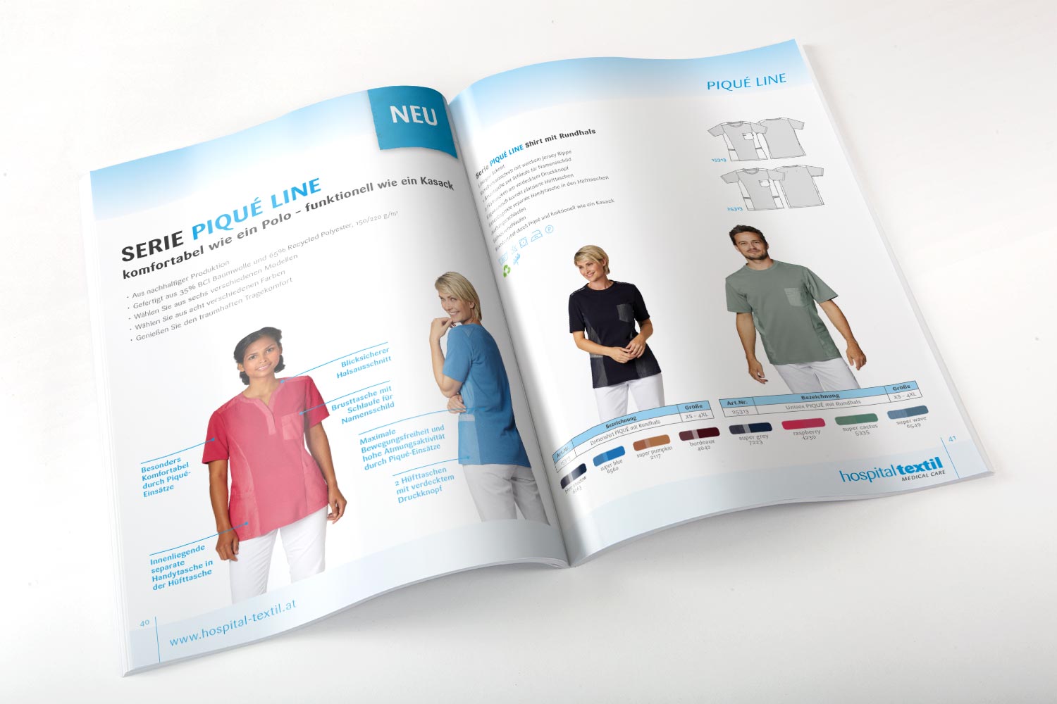 Hospital Textil Katalog Relaunche 2