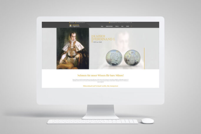 Numismatik Website Wordpress