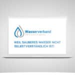 Relaunch Wasserverband Eferding Logo Claim WV